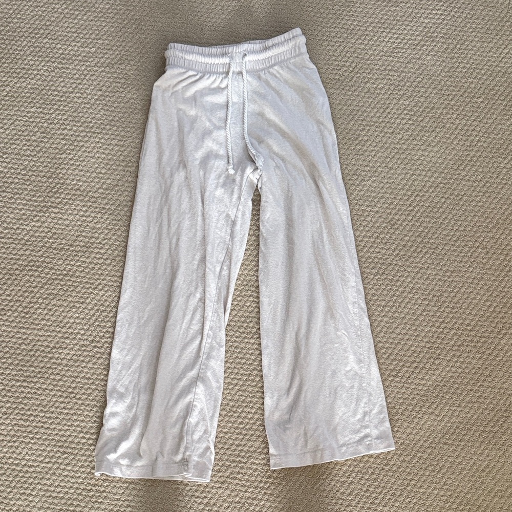 Ocean Drive White Pajama Pants